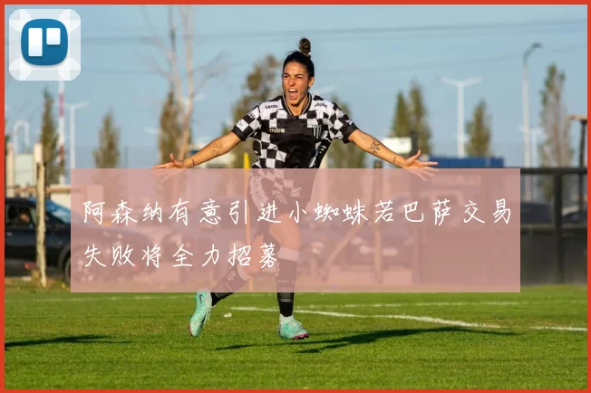 阿森纳有意引进小蜘蛛若巴萨交易失败将全力招募